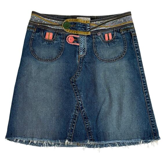 CAbi Dresses & Skirts - Vintage Carol Anderson For Cabi Denim Blue Jean Mini Skirt Women’s Sz 8 See pics